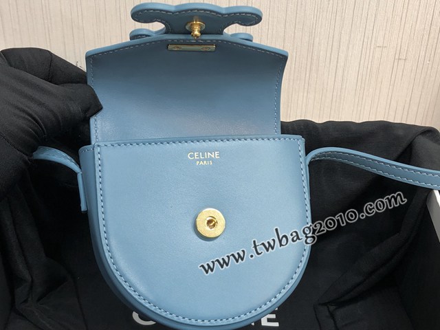 Celine專櫃2023新款BESACE迷你牛皮手袋 賽琳Min單肩斜挎女包 sldj2267